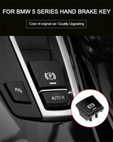 Freno de mano de coche, freno de estacionamiento, cubierta de interruptor de botón P para BMW 5 7 F01 F02 F07 F10 F11 F18 F30 520 523 730 2009-2017 61312822518