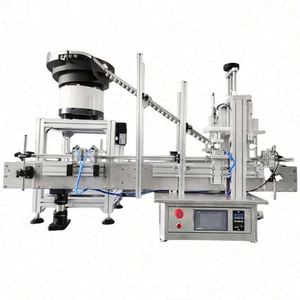 Desktop Automatic Vibrating Discs Plastic Bottle Glass Bottle Honey Red <b>Wine</b> Bottles champagne Whiskey Capping Machine - Product Image 1