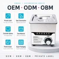 Mesin Pembersih Ultrasonik Digital dengan Tangki Stainless Steel 30L 40kHz, Dilengkapi Pemanas dan Timer Digital untuk Perhiasan, Laboratorium Gigi