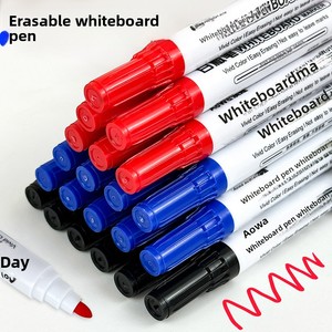 Pennarello Cancellabile per <span class=keywords><strong>Lavagna</strong></span> Rossa Nera Blu <span class=keywords><strong>con</strong></span> Punta Larga Facile da Cancellare Confezione da 13,5 cm Modello 089 Ingrosso - Product Image 4