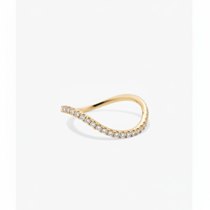 แหวนเพชรทรงโดมรูปทรงพีวี - Product Image 1