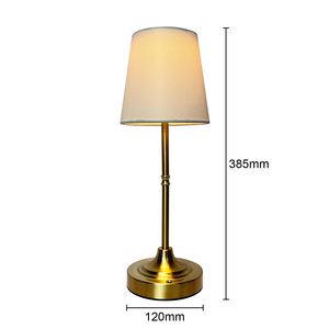 Đèn bàn sạc chất lượng cao, chụp đèn vải thay thế được, đèn LED, điều chỉnh nhiệt độ màu, có thể điều chỉnh độ sáng, thích hợp cho phòng ngủ - Product Image 4