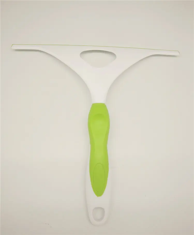 Customized Colored Plastic Glass Bathroom Brush Window Cleaning Wiper Rubber Strip Window Squeegee · image 2