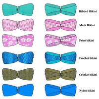 Maillot de bain personnalisé 2026 en tissu nid d'abeille, bikini triangle à nouer au cou et bikinis à nouer sur le côté avec perles turquoise, et vêtements de plage pour femmes