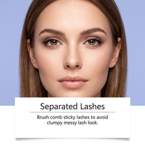 <span class=keywords><strong>Mascara</strong></span> longue tenue (brun) pour un look naturel et chic des yeux ; Maquillage pratique pour le quotidien et le travail - Product Image 5