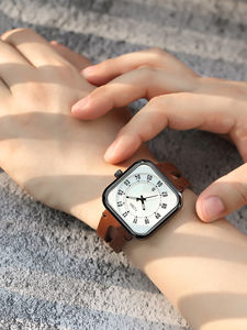 Reloj de Pulsera TOMI T094 para Hombre, Movimiento de Cuarzo, Diseño Simple, Forma Cuadrada de Lujo, Fecha Automática, Correa de Cuero, Gran Venta - Product Image 5