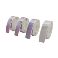 Étiquettes autocollantes thermiques directes personnalisables de haute qualité, 180 pièces, 12 mm * 40 mm, écologiques, durables, rouleaux d'étiquettes brillantes