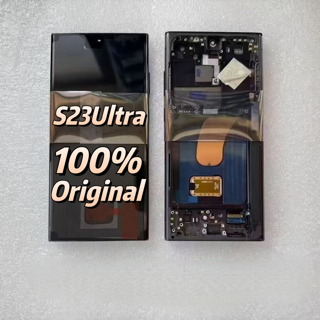 100%Original AMOLED for Samsung S23Ultra S20 S21 S22 S24 S25 S26 Touch Screen Display Mobile Phone LCD Pantalla NOTE 8 9 10 20