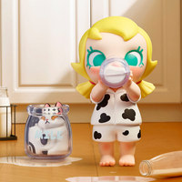 Figurines d'action en PVC Mart Baby Molly Baby Tabby Series, boîtes mystère mignonnes, jouets tendance, décoration d'intérieur, authentiques