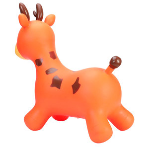 Jouet gonflable souple en caoutchouc coloré OEM ODM, <span class=keywords><strong>animal</strong></span> <span class=keywords><strong>sauteur</strong></span>, <span class=keywords><strong>cerf</strong></span>, cheval <span class=keywords><strong>sauteur</strong></span>, jouet cheval - Product Image 2