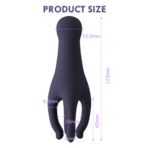 Vibrator Penis Pria, Mainan Seks Masturbator Pria dengan 10 Mode Getar, Getaran Melingkar untuk Stimulasi Penis, Glans, Klitoris, dan Puting. - Product Image 2