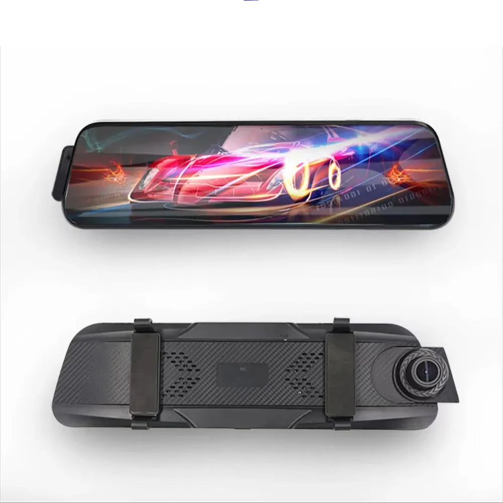 10 pollici Car DVR WIFI GPS Dual Lens Full Touch Screen videoregistratore Cam specchietto retrovisore Dashcam veicolo blackbox