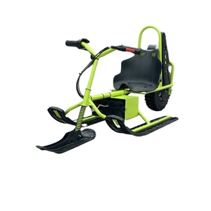 Vente directe usine – Motoneige électrique 24V350W pour enfants, <span class=keywords><strong>chariot</strong></span> de ski à grandes roues, luge épaissie, vélo des neiges - Product Image 1