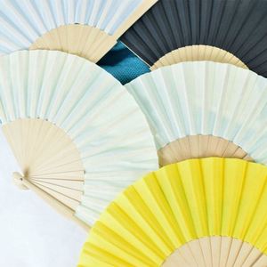 Handmade Painted 23cm Cherry Wood Folding Fan with Custom Design Color Best Selling Craft <b>Gift</b> for Halloween Christmas Occasions - Product Image 6