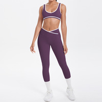 Nouvelle Collection 2026 – Ensemble Sportif Femme Cinq Pièces Respirant et Ultra-Élastique pour Course et Fitness