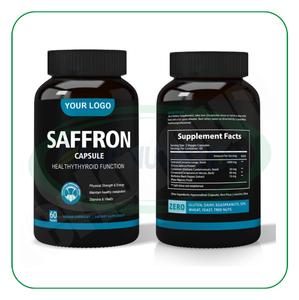 Op Maat Gemaakte Saffraansupplementen Oog Gezondheid En Stemming Ondersteuning Groothandel Veganistische Saffraan Extract Capsules Voor Gezondheidszorg Product - Product Image 3