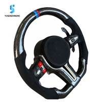 Volant sport personnalisé en fibre de carbone pour BMW F30 E92 F20 F10 F36 E91 E87 E90 E82 F25 E53 E92 F01 F32 F33 F16 F22 F15 E87 F11