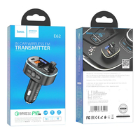 Chargeur de voiture HOCO E62 45w avec émetteur FM sans fil, charge rapide, type C