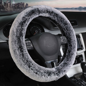 Accesorios interiores cálidos <span class=keywords><strong>de</strong></span> Invierno <span class=keywords><strong>para</strong></span> <span class=keywords><strong>mujer</strong></span>, cubierta <span class=keywords><strong>de</strong></span> volante esponjosa roja <span class=keywords><strong>de</strong></span> terciopelo <span class=keywords><strong>de</strong></span> piel <span class=keywords><strong>de</strong></span> felpa larga, cubierta <span class=keywords><strong>de</strong></span> calor <span class=keywords><strong>para</strong></span> decoración <span class=keywords><strong>de</strong></span> coche - Product Image 4