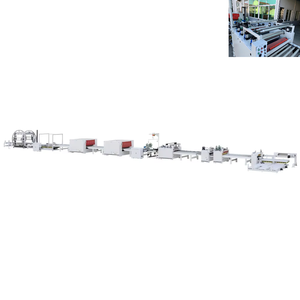 Máquina Automática para Laminar Paneles <span class=keywords><strong>de</strong></span> Madera MDF, Paneles <span class=keywords><strong>Multicapa</strong></span>, Paneles <span class=keywords><strong>de</strong></span> Partículas, Películas <span class=keywords><strong>de</strong></span> PE, PET, PVC y Papel Decorativo - Product Image 1