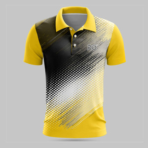 Polo de Golf Personalizado para Hombre, Malla Transpirable de Secado Rápido, Top Deportivo de Verano para Exteriores, Venta al Por Mayor - Product Image 4