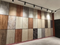 Panneau mural en pierre imperméable 3D, panneau mural en pierre artificielle PU, décoration murale