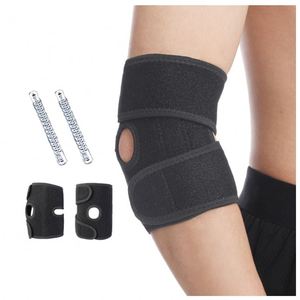 Soporte de Codo Ajustable y Transpirable, Brazalete de Neopreno Antideslizante para Baloncesto, Voleibol y Tenis - Product Image 4