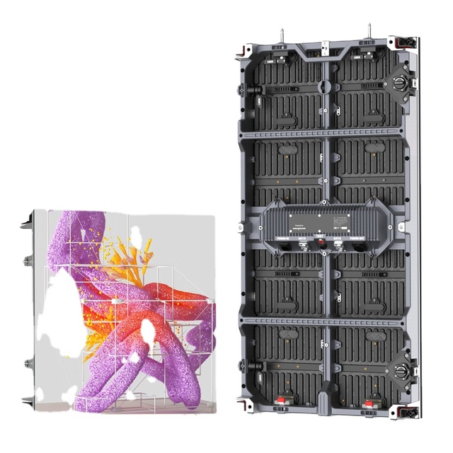 Production 500x500mm 500x1000mm 360 Led Screen 55 Inch Wall Outdoor Display