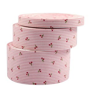 Kersen Streep Strik Huisdier Riem Kraag Cadeau Wikkel Lint - Product Image 6