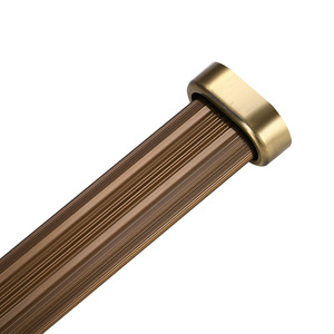 Clothes <b>Rod</b> Furniture Wardrobe Tube Hanging Clothes Through <b>Rod</b> Seat Tube Aluminum New Product Unique Best Seller Novel Design - Product Image 3