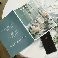 Service d'impression de livre personnalisé de texte de classeur d'impression de catalogue de prix bon marché de haute qualité