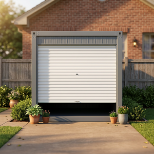 <span class=keywords><strong>Garage</strong></span> conteneur extérieur moderne, pliable, pratique, à <span class=keywords><strong>prix</strong></span> abordable, de norme nationale, avec installation rapide et abri de rangement - Product Image 1