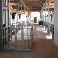 Fronts de box à chevaux sur mesure de 12 pieds, portes de ferme en métal, panneaux d'écurie pour chevaux à vendre