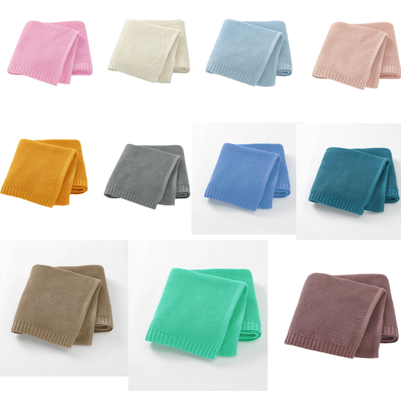 2022 пользовательское 100% хлопковое вязаное одеяло, Вязаное детское одеяло, одеяло для новорожденных на крестины