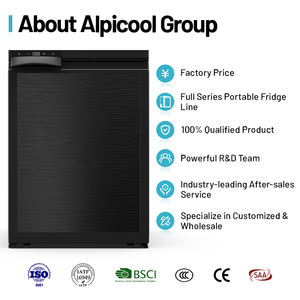 Réfrigérateur compact Alpicool CR40 pour <span class=keywords><strong>camping</strong></span>-<span class=keywords><strong>car</strong></span>, véhicule, voiture, <span class=keywords><strong>12</strong></span> volts, réfrigérateur et congélateur 12v - Product Image 2