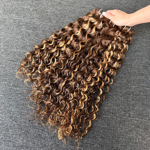 Wholesale 8-24inch 100% Brazilian Virgin <b>Hair</b> Bundles Natural wave Piano <b>Color</b> <b>Hair</b> <b>Extension</b> - Product Image 2
