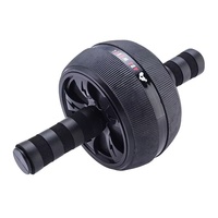 Roue abdominale pliable en acier à roue unique pour hommes et femmes, usage domestique, amincissement du ventre, contrôle du ventre, rouleau léger 660g