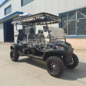 Vente d'usine de voiturette de golf de haute qualité voiturette de golf électrique 2 + 2 voiturettes de club à vendre - Product Image 1
