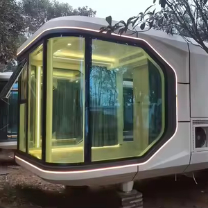 Cabin chim prefab nhà nhỏ nhà viên nang cho biệt thự/văn phòng tùy chỉnh thiết kế nhẹ - Product Image 1