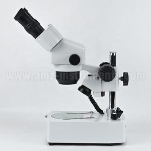 ZM0104-W5L de haute précision 1X-4X disséquant le <span class=keywords><strong>microscope</strong></span> stéréo de bourdonnement avec la base lourde - Product Image 4