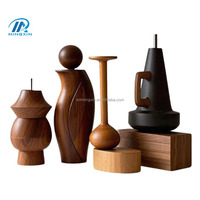 Fresado de torneado CNC hecho a medida y diseño de piezas de madera Servicios de máquina de carpintería CNC Permitiendo una entrega rápida de fábrica