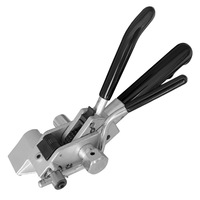 Outil et pistolet à colliers de serrage en acier inoxydable de qualité industrielle Geruide |   Ciseaux robustes pour bricolage avec fonction de coupe intégrée et poignée en plastique