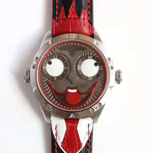 Montre mécanique 42MM luxe nouveau cadran Joker automatique pour hommes montre saphir cristal verre bracelet en cuir style d'affaires - Product Image 5