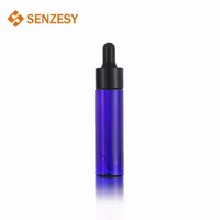 Flacon compte-gouttes transparent en PET de 30 ml SENZESY, étiquette sérigraphiée, bouchon à vis, emballage cosmétique pour shampoing, lotion, crème pour le visage
