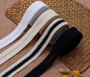 Breite 2 mm 25 mm 3 mm 35 mm Polyester Baumwolle geflochten Gewebtes Band Fischgräten-Paspel schnur Wickelst reifen Für Quilt vorhang - Product Image 4