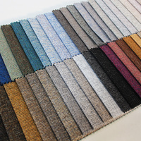 Tissu d'ameublement en faux lin pour la maison, rouleau de tissu d'ameublement en gros, tissu d'ameublement pour canapé, meubles
