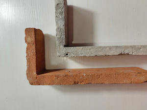 <span class=keywords><strong>Revestimiento</strong></span> de pared antiguo, piezas rojas, con esquinas - Product Image 4