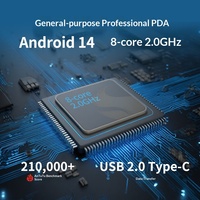 2026 Terminal Pintar PDA Global Android 4G LTE/5G Baru, Pemindai Barcode Industri, Pembaca Kode QR 2D, Tahan Air IP66 untuk Gudang