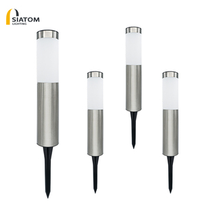 Lampada <span class=keywords><strong>Solare</strong></span> <span class=keywords><strong>da</strong></span> <span class=keywords><strong>Giardino</strong></span> a LED IP65 Impermeabile in Acciaio Inox per Vialetti Esterni - Product Image 4
