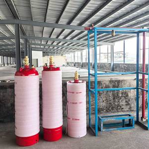 Sala de ordenadores 100L <span class=keywords><strong>Novec</strong></span> <span class=keywords><strong>1230</strong></span> Sistema de extintor de <span class=keywords><strong>gas</strong></span> de red de tuberías de <span class=keywords><strong>gas</strong></span> con botella de conducción HFC 227ea para centros de datos - Product Image 1